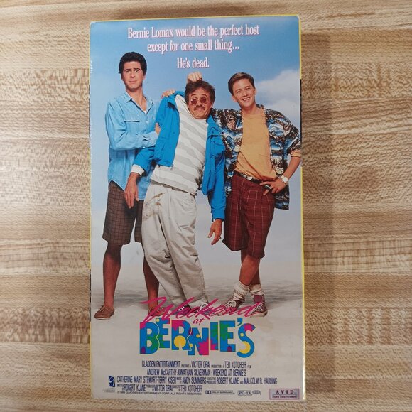 Weekend At Bernie’s VHS 1989 Andrew McCarthy Jonathan Silverman Ted Kotcheff Com - Picture 1 of 8